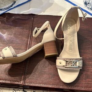 Calvin Klein fashionable dressed sandals. Size-9.